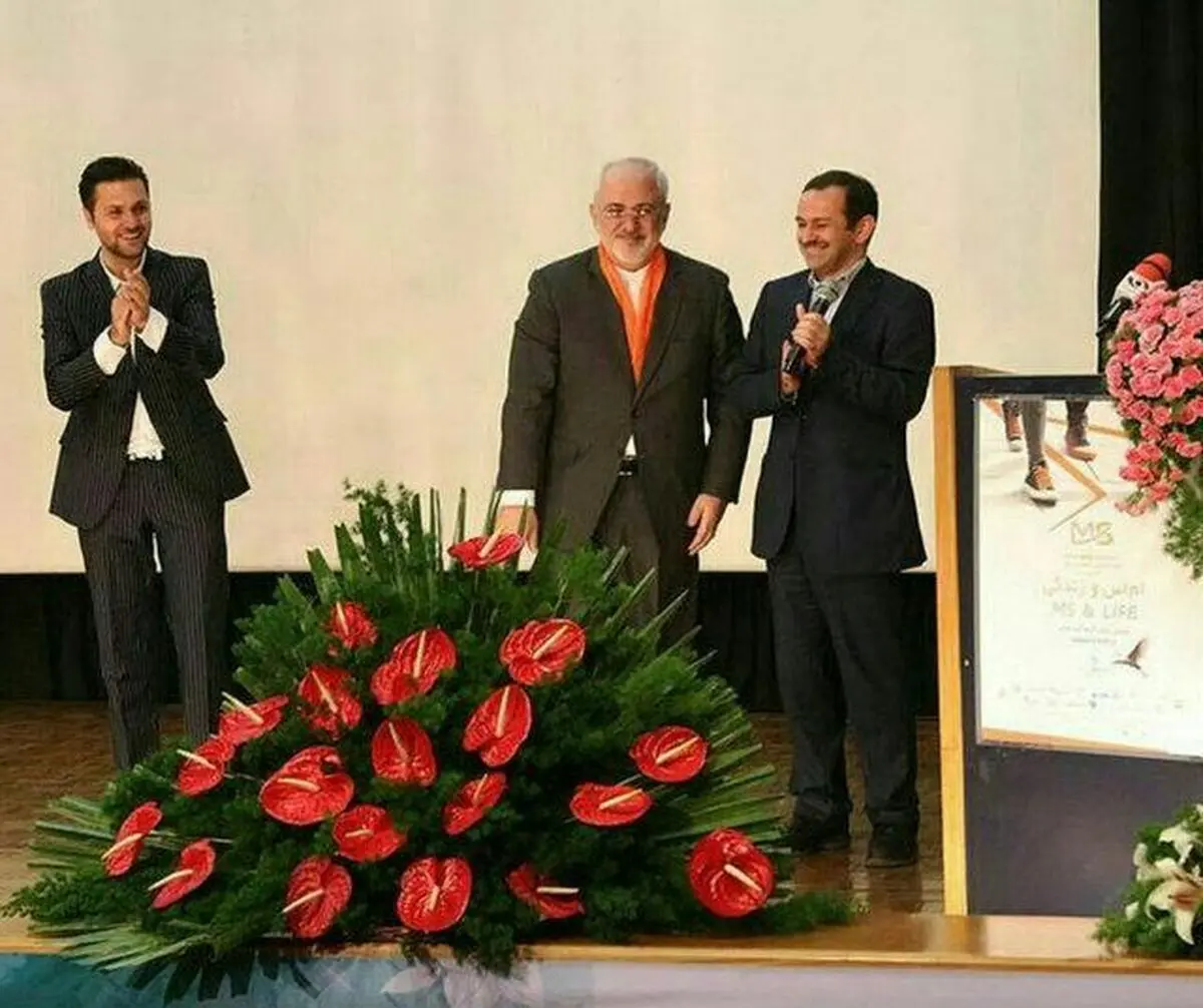 ظریف سفیر "ام.اس" شد