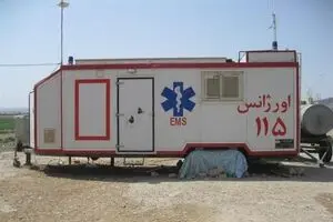 کانکس‌های اورژانس جمع می‌شود