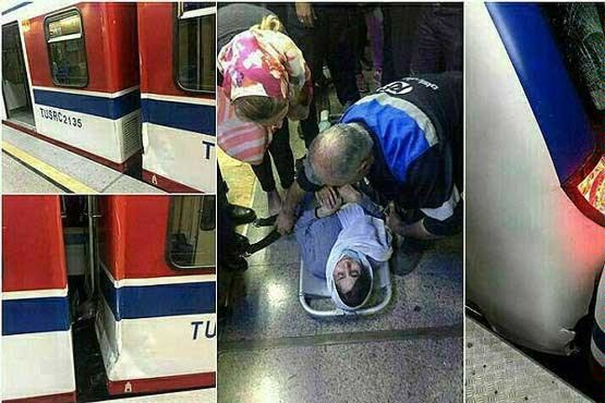 آمار نهایی مصدومان حادثه برخورد دو قطار در ایستگاه متروی طرشت + اسامی