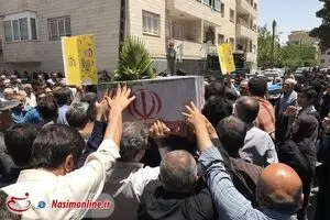 تشییع پیکر شهید سیدمهدی تقوی از شهدای حادثه تروریستی مجلس