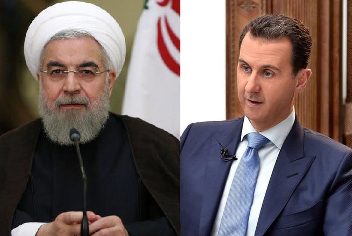 اسد: اقدام تروریستی در تهران نشانه ضعف دشمنان است/ روحانی: ایران و سوریه در سنگر واحد در برابر تروریسم قرار دارند