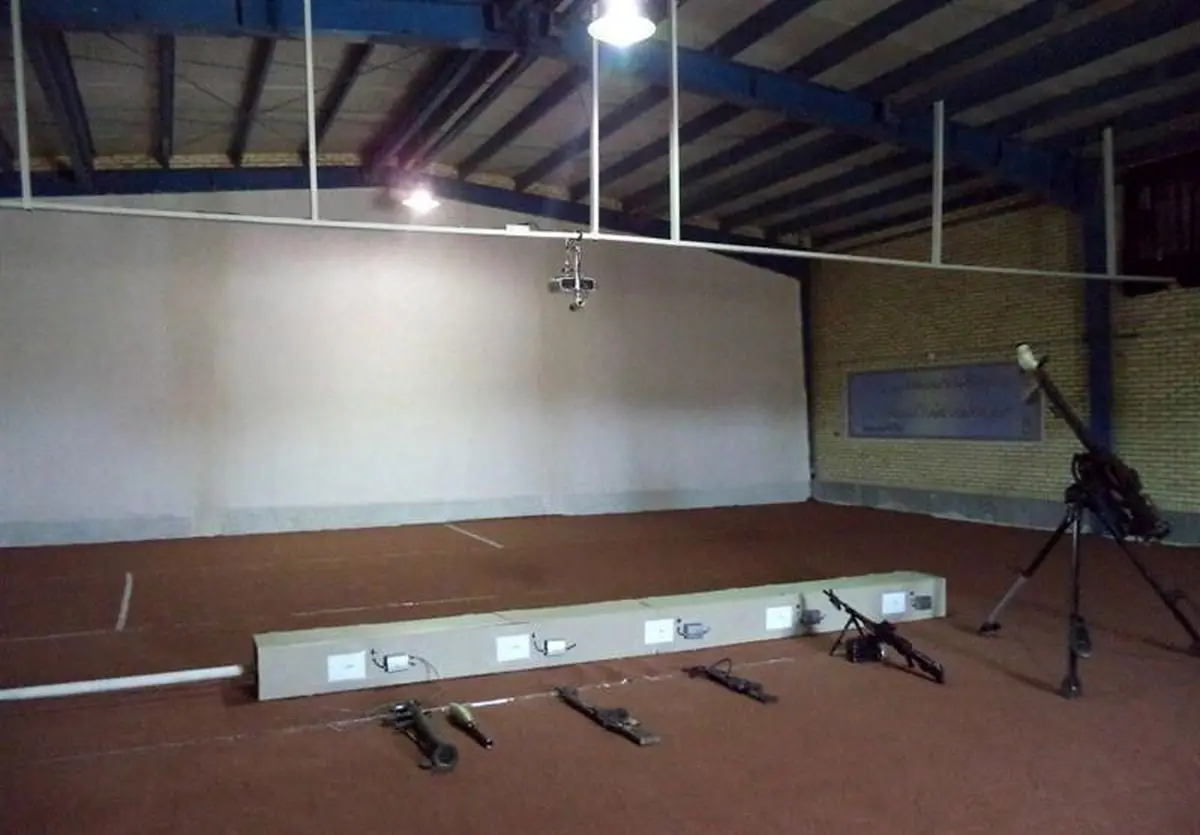 رونمایی از سالن شبیه‌ساز تیراندازی با قابلیت تمرین سلاح‌های تیربار و دوش‌‌پرتاب