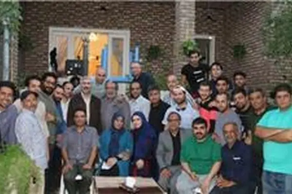 بازدید مدیر شبکه نسیم از پشت صحنه سریال "سفر در خانه"