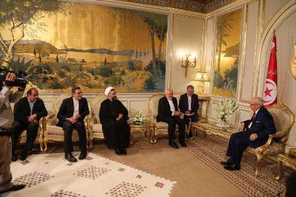 ظریف با رئیس‌جمهور و وزیر خارجه تونس دیدار و گفتگو کرد