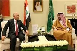 حیدر العبادی با ملک سلمان دیدار کرد