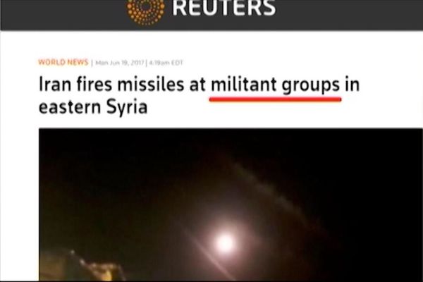 رسانه‌های خارجی حمله موشکی سپاه به تروریست‌ها را چگونه تیتر کردند
