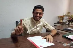 مصلح با عقد قرارداد ۲ ساله پرسپولیسی شد + عکس