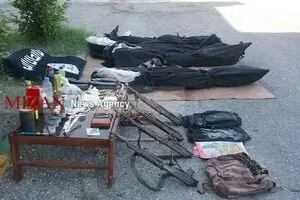 ۵ نفر از عوامل مرتبط با داعش در بندر جاسک دستگیر شدند/ کشف و ضبط مواد منفجره، اسلحه و پرچم داعش + تصاویر