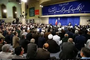 مسئولان نظام با رهبر معظم انقلاب دیدار کردند + تصاویر