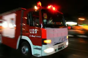 برخورد زنجیره‌ای ۴ دستگاه خودرو در بزرگراه نیایش/ ۲ نفر راهی بیمارستان شدند