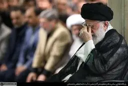 مراسم سوگواری حضرت امیرالمؤمنین (ع) با حضور رهبر معظم انقلاب برگزار شد + تصاویر