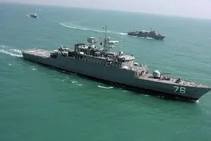 تمرین مشترک نظامی ایران و چین در تنگه هرمز