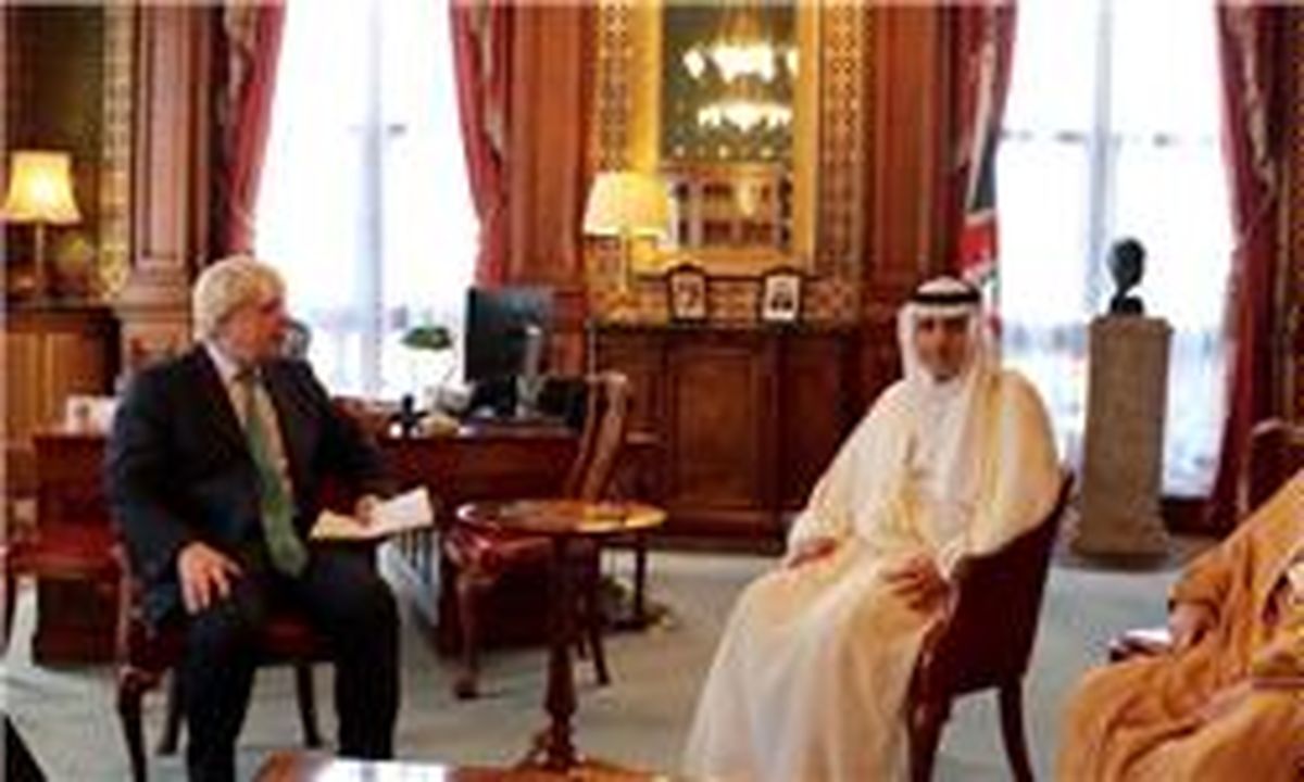 وزرای خارجه عربستان و انگلیس در لندن دیدار کردند
