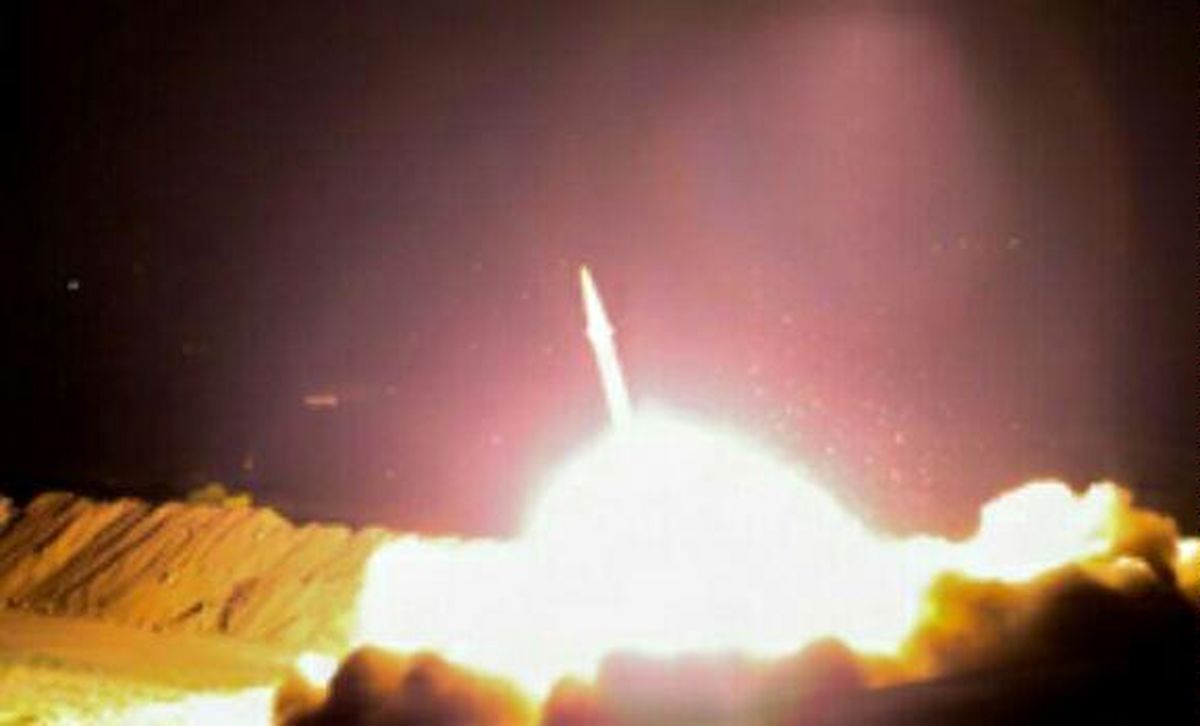 حمله موشکی سپاه پیامی درباره آمادگی موشکی ایران به دنیا فرستاد