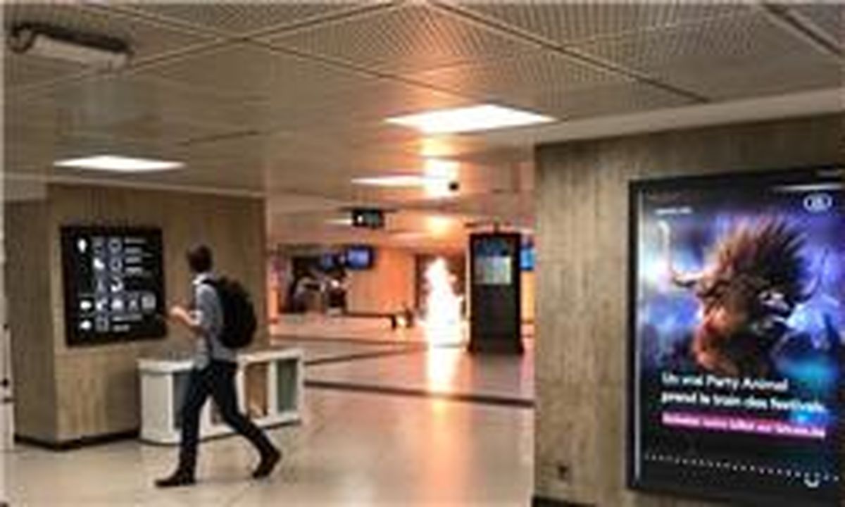 تیراندازی و انفجار کوچک در متروی بروکسل/ پلیس از عملیات انتحاری جلوگیری کرد + فیلم