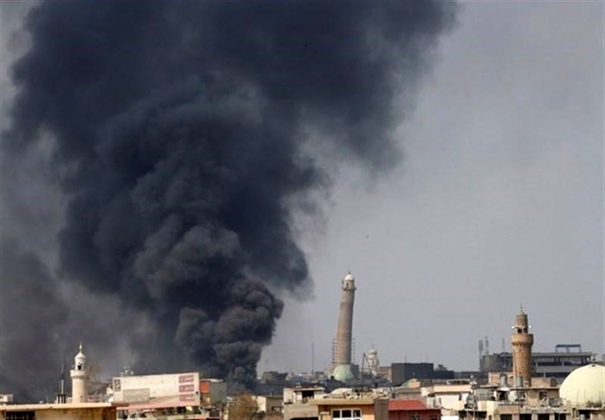 داعش مسجد النوری موصل را منفجر کرد