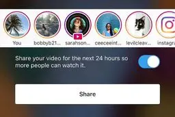 اضافه شدن امکان بازپخش لایو ویدیوهای اینستاگرام به مدت ۲۴ ساعت