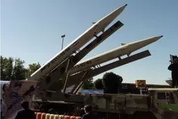 قیام موشک‌های آوار شده بر سر داعش در راهپیمایی روز قدس + تصاویر