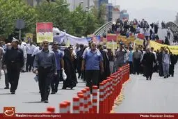شخصیت‌هایی که در راهپیمایی روز قدس حضور داشتند