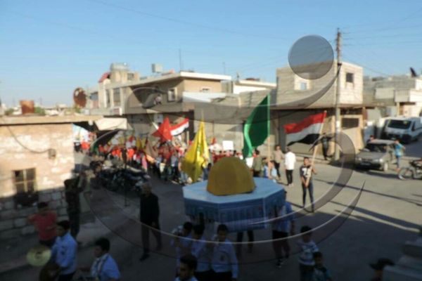 مسیر آزادی قدس در ایستگاه حلب