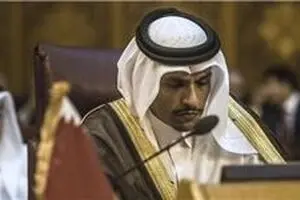 وزیر خارجه قطر وارد واشنگتن شد