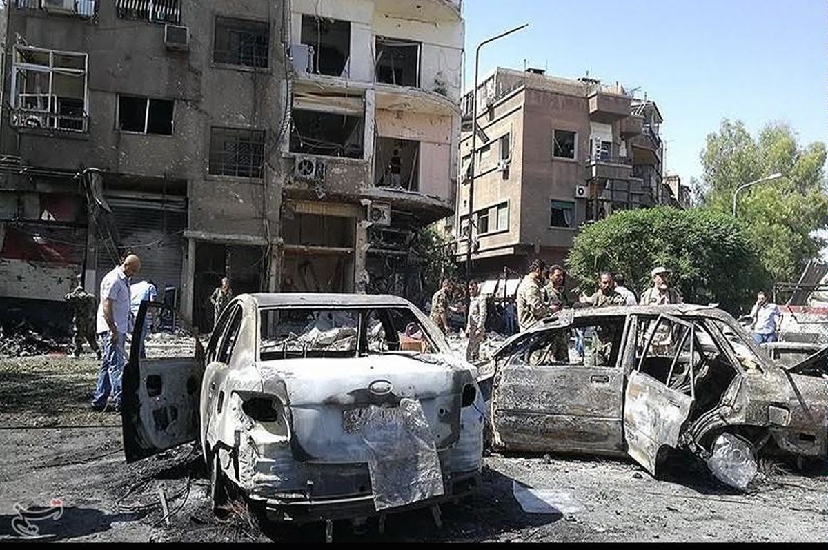 سه انفجار در دمشق با ۱۹ کشته + تصاویر