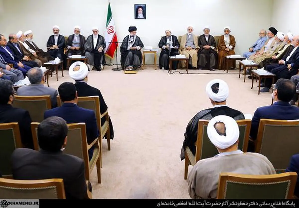 رئیس و مسئولان قوه قضائیه با رهبر معظم انقلاب دیدار کردند + تصاویر