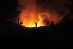 آتش‌سوزی در پالایشگاه آبادان ۶ مصدوم به جا گذاشت