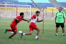 برگزاری نخستین تمرین پرسپولیس در اردوی اوکراین/ انصاری اختصاصی تمرین کرد