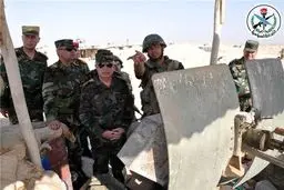 بازدید رئیس ستاد کل ارتش سوریه از حلب، الرقه و حماه + عکس