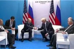 ترامپ و پوتین برای اولین بار با هم دیدار کردند