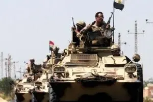 کشته شدن ۱۴ تروریست در شمال شرق مصر