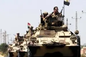 کشته شدن ۱۴ تروریست در شمال شرق مصر