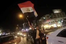 شادی مردم بغداد از آزادسازی موصل + تصاویر