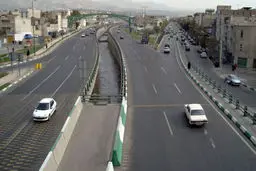 تأمین روشنایی پل های عابر بزرگراه امام علی (ع)