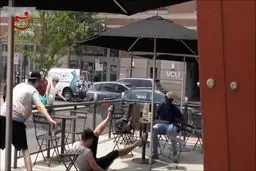 شوخی با صندلی!