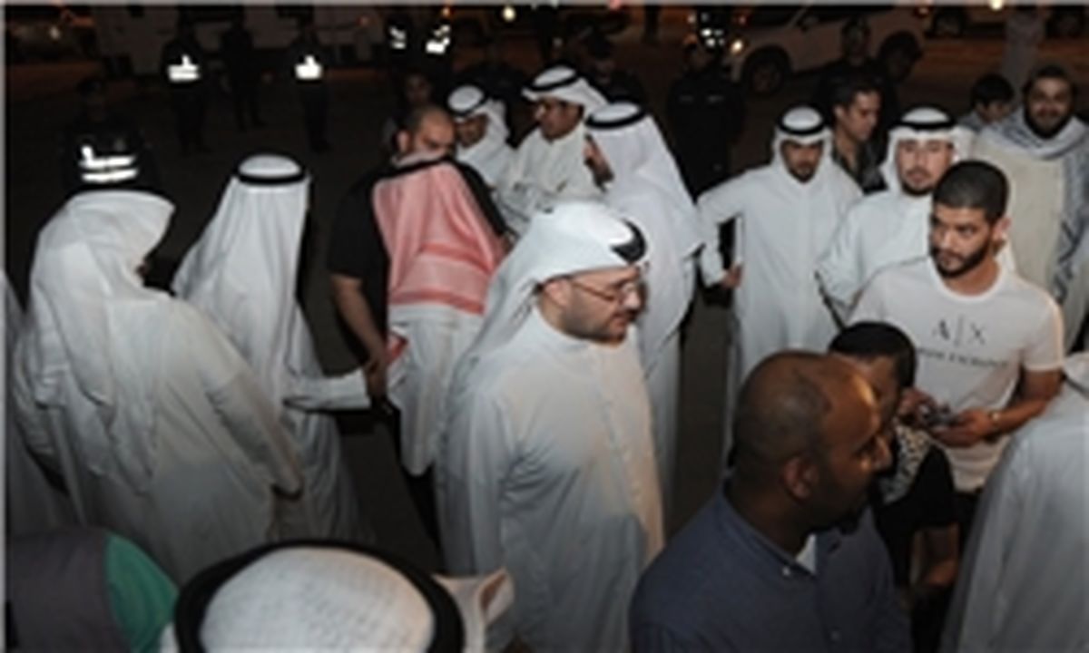 تجمع کویتی‌ها برای اعلام همبستگی با فلسطین و محکوم کردن خشونت‌های رژیم صهیونیستی