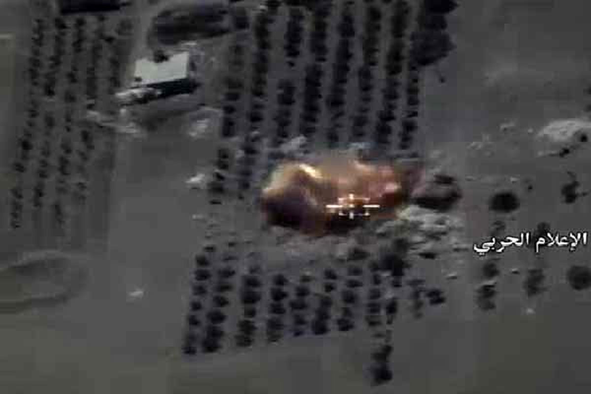 حمله هوایی روسها به داعش در سوریه