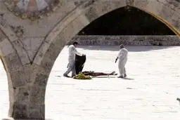 جوانان ایرانی به پشت بام مسجد الاقصی رسیدند+عکس و فیلم