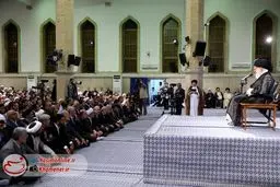 دیدار کارگزاران حج با رهبر معظم انقلاب