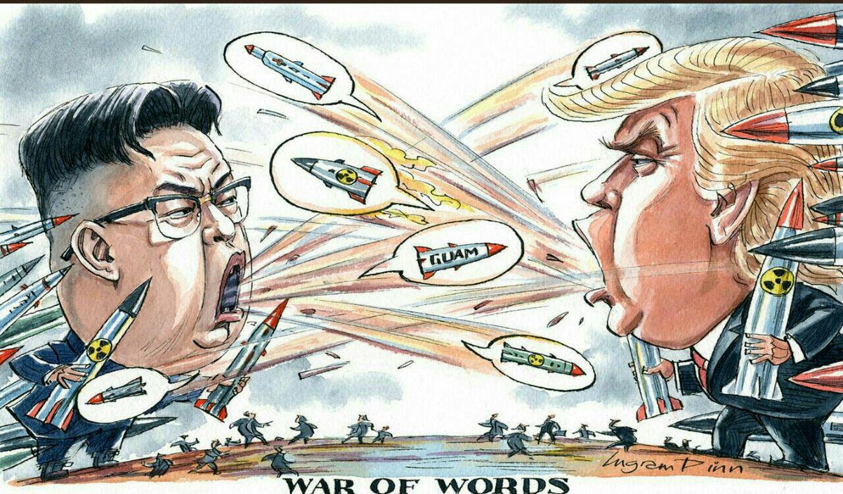نگاه فاینشنال تایمز به جنگ لفظی ترامپ و کیم جونگ اون