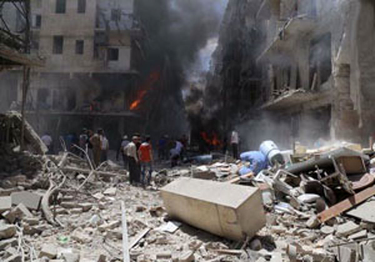 حملات خمپاره‌ای تروریست‌ها به مناطق مسکونی دمشق