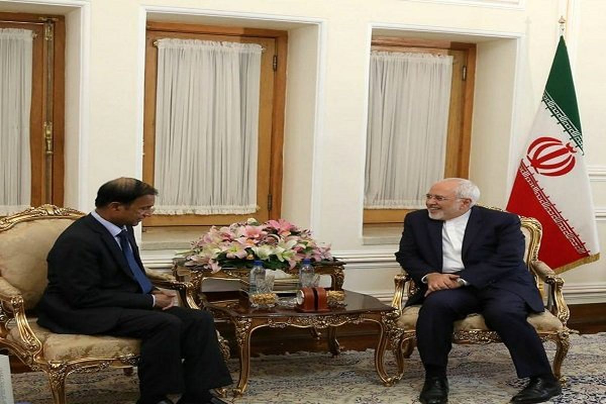 دیدار خداحافظی سفیر سریلانکا در تهران با ظریف