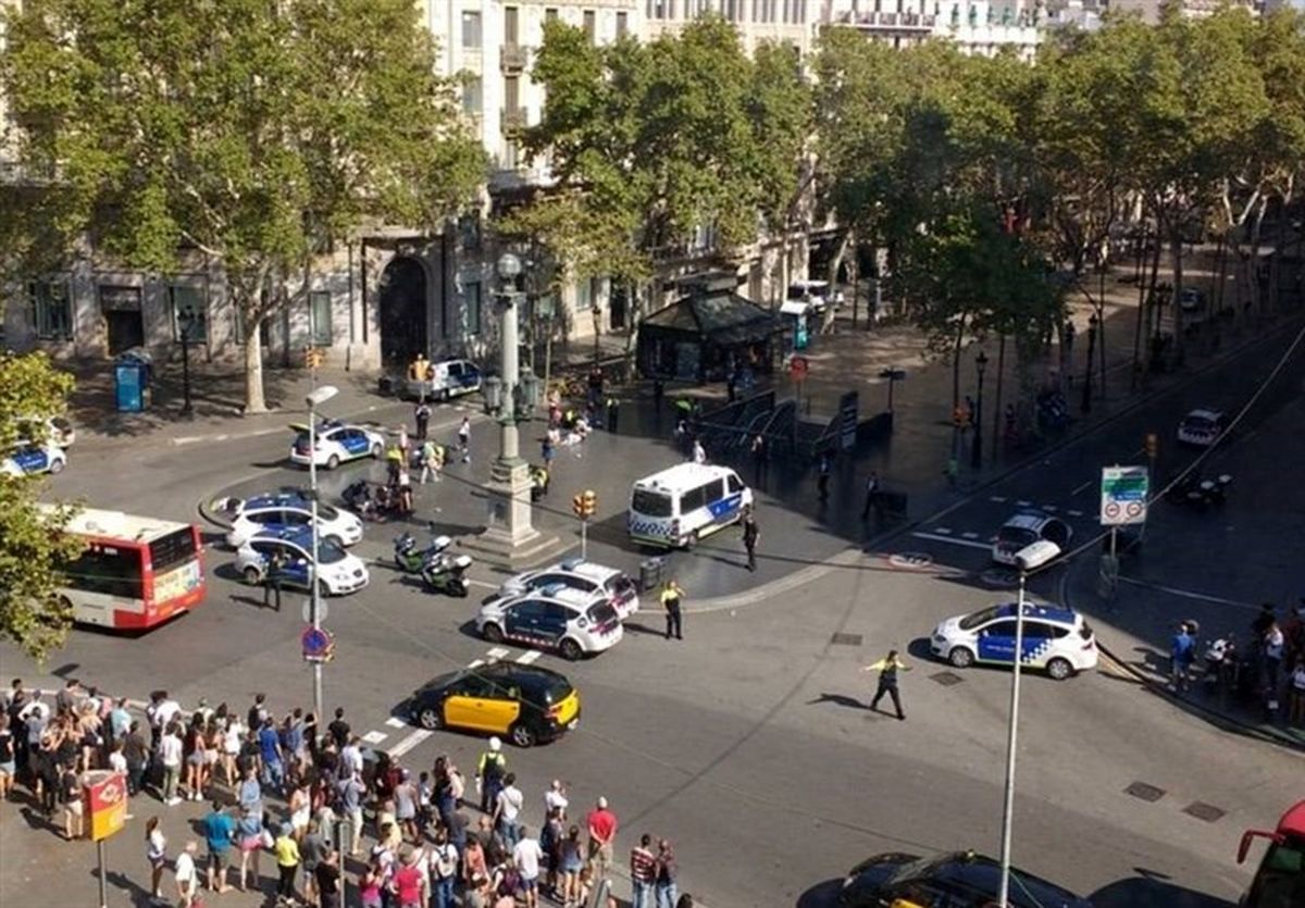 بازداشت عامل حمله با خودرو در بارسلونا