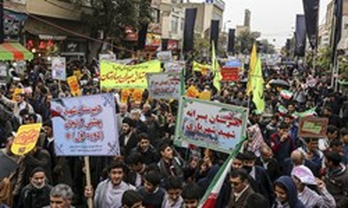 تظاهـرات ضد آمریکایی ـ صهیونیستی ملت ایران فردا در سراسر کشور برگزار می‌شود