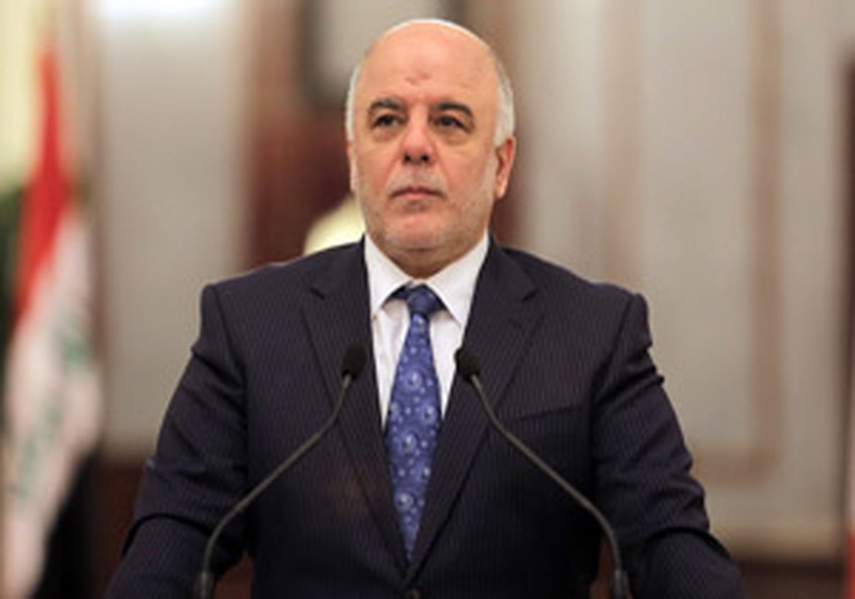 حیدر العبادی: پرچم عراق در تمام اراضی کشور به اهتزاز درآمده است