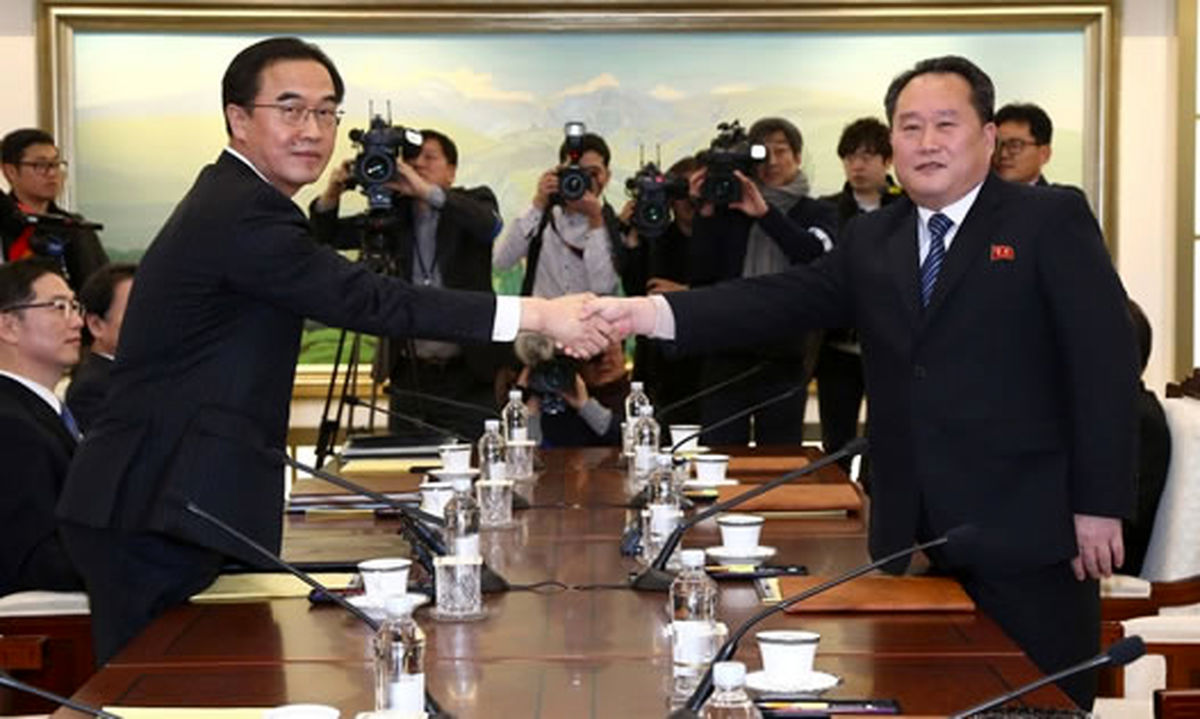 ادامه مذاکرات دو کره در روز دوشنبه