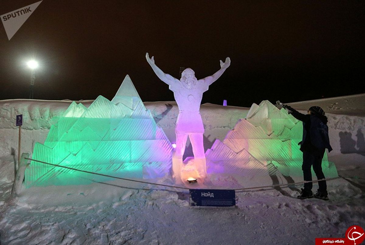جشنواره برف و یخ در شمالی‌ترین نقطه روسیه+ تصاویر