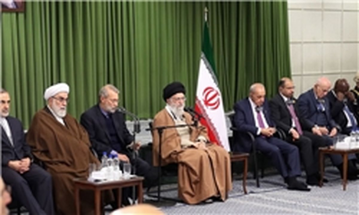 شرکت‌کنندگان در کنفرانس اتحادیه بین‌المجالس اسلامی با رهبر انقلاب دیدار کردند