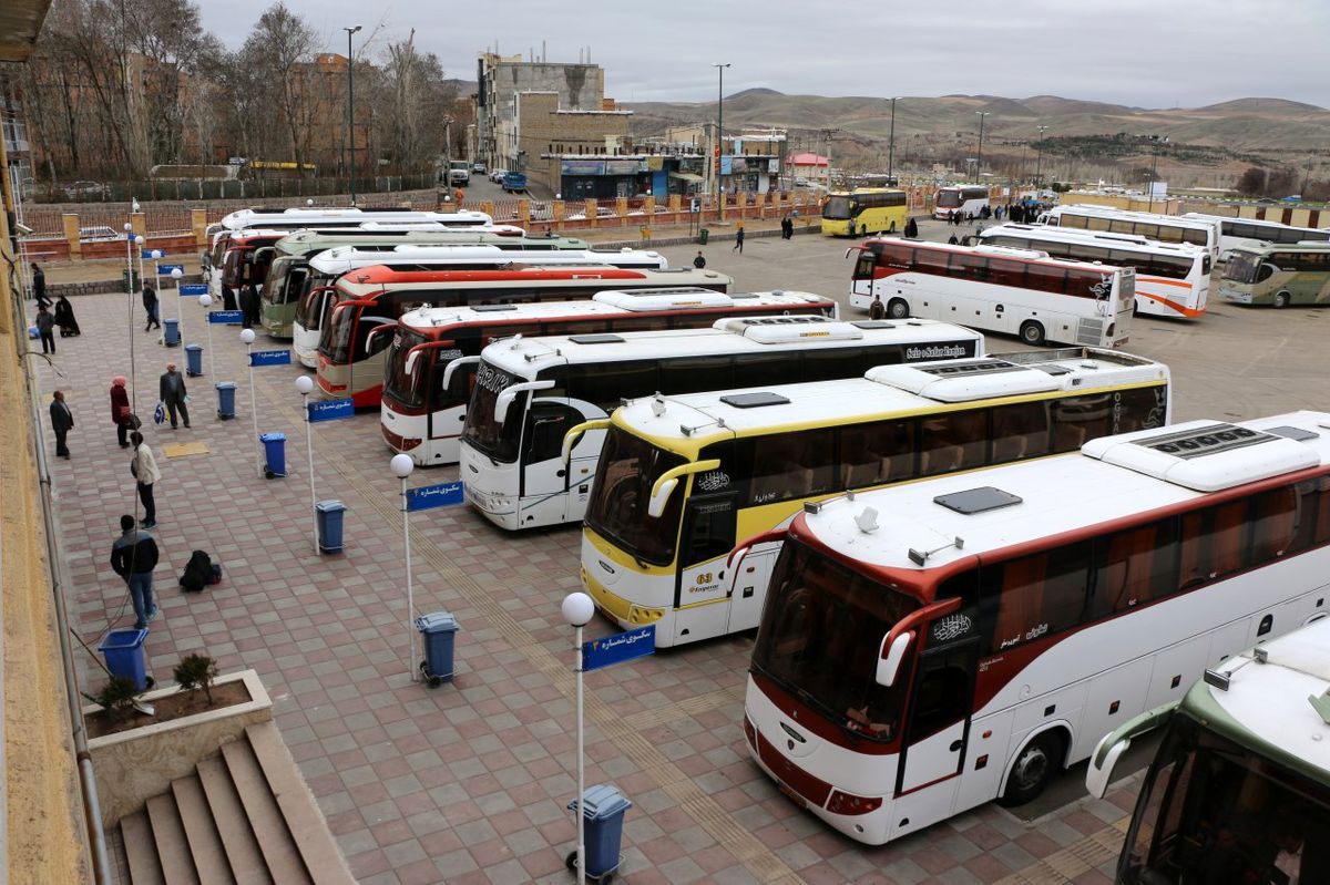 نرخ فروش انواع بلیت اتوبوس